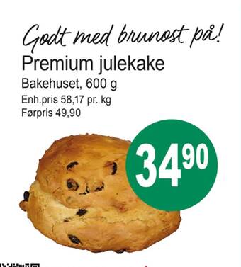 Joker Premium julekake tilbud
