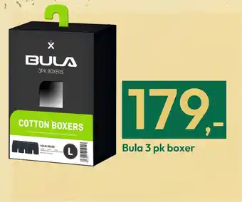 Gigaboks Bula 3 pk boxer tilbud
