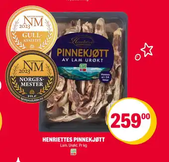 Coop Extra Henriettes pinnekjøtt tilbud