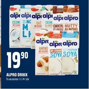 Coop Obs Alpro drikk tilbud