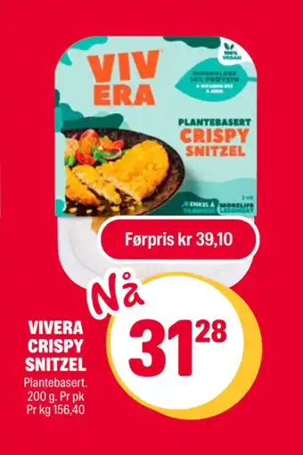 Coop Extra Vivera crispy snitzel tilbud