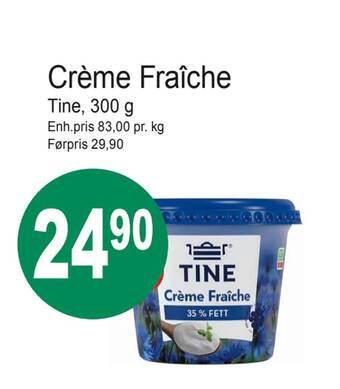 Joker Crème fraîche tilbud
