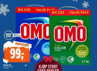 Coop Obs Omo big size tilbud