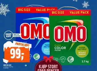 Coop Obs Omo big size tilbud