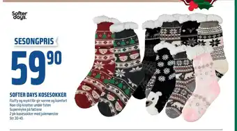 Coop Obs Softer days kosesokker tilbud