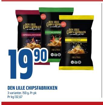 Coop Obs Den lille chipsfabrikken tilbud