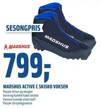 Coop Obs Madshus active c skisko voksen tilbud