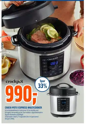 Coop Obs Crock-pot express multicooker tilbud