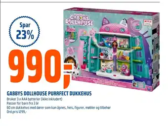 Coop Obs Gabbys dollhouse purrfect dukkehus tilbud