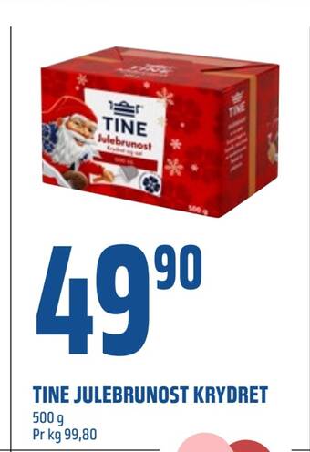 Coop Obs Tine julebrunost krydret tilbud