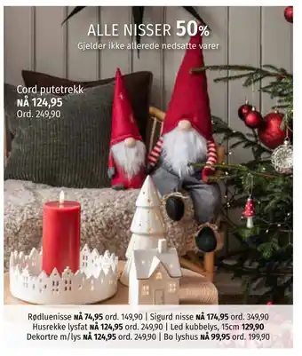 Nille Cord putetrekk tilbud