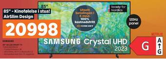 POWER Samsung 85 4k led smart tv tilbud