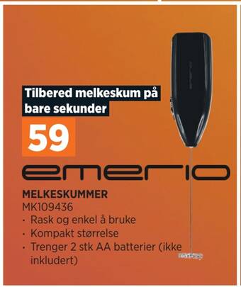 POWER Melkeskummer tilbud