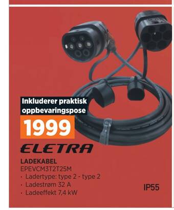 POWER Ladekabel tilbud
