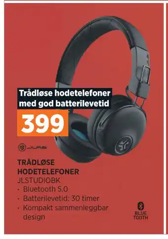 POWER Trådløse hodetelefoner tilbud
