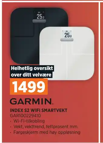 POWER Index s2 wifi smartvekt tilbud