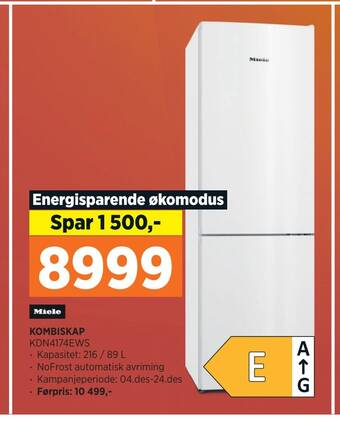 POWER Kombiskap tilbud