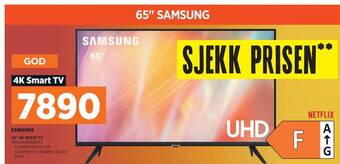 POWER Samsung 65 4k smart tv tilbud