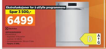 POWER Oppvaskmaskin tilbud