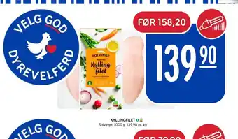 Rema 1000 Kyllingfilet tilbud