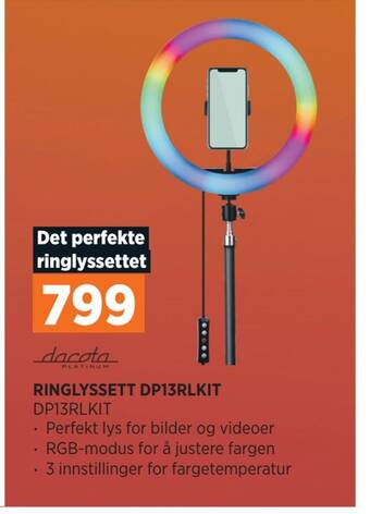 POWER Ringlyssett dp13rlkit tilbud