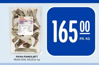 Rema 1000 Prima pinnekjøtt tilbud