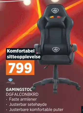 POWER Dg gamingstol tilbud