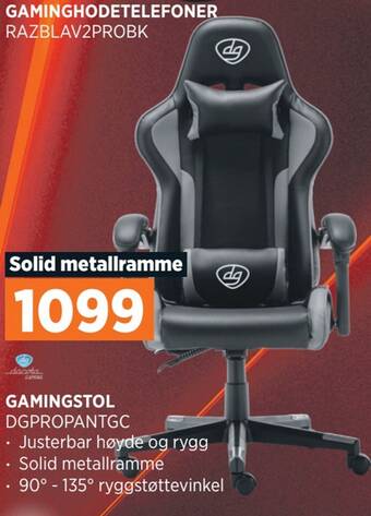 POWER Gamingstol tilbud