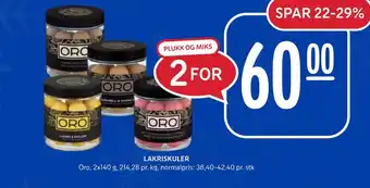 Rema 1000 Lakriskuler tilbud
