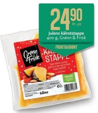 CC Mat Julens kålrotstappe 400 g, Grønn & Frisk tilbud