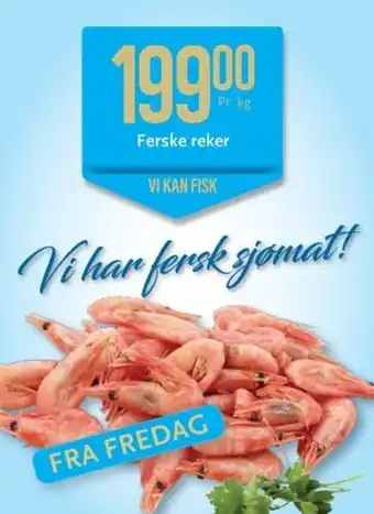CC Mat Ferske reker tilbud