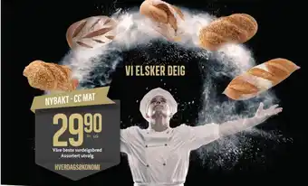 CC Mat Våre beste surdeigsbrød Assortert utvalg tilbud