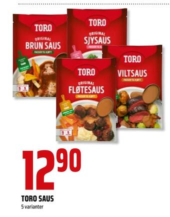 Coop Obs Toro saus tilbud