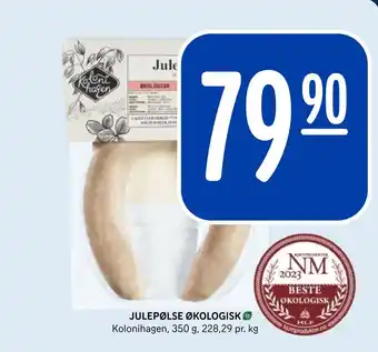 Rema 1000 Julepølse økologisk tilbud