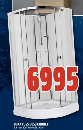Coop Obs Duxa voss dusjkabinett tilbud