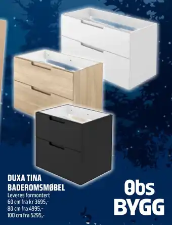 Coop Obs Duxa tina baderomsmøbel tilbud