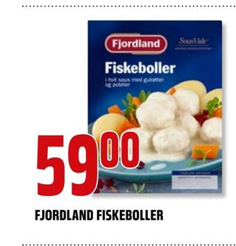 Coop Obs Fjordland fiskeboller tilbud