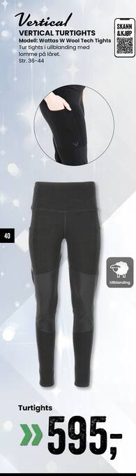 Sport Outlet Vertical turtights tilbud