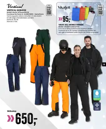 Sport Outlet Vertical skibukse tilbud
