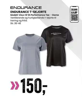 Sport Outlet Endurance t-skjorte tilbud