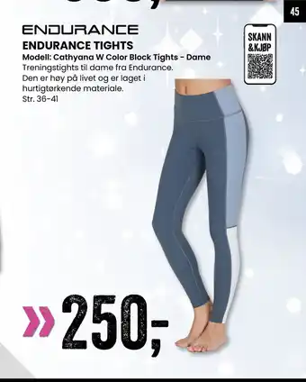 Sport Outlet Endurance tights tilbud