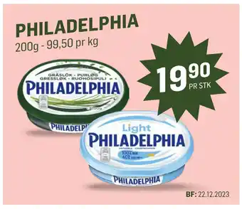 Holdbart Philadelphia tilbud