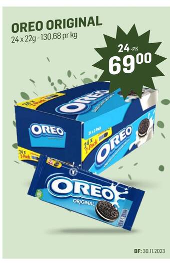 Holdbart Oreo original tilbud