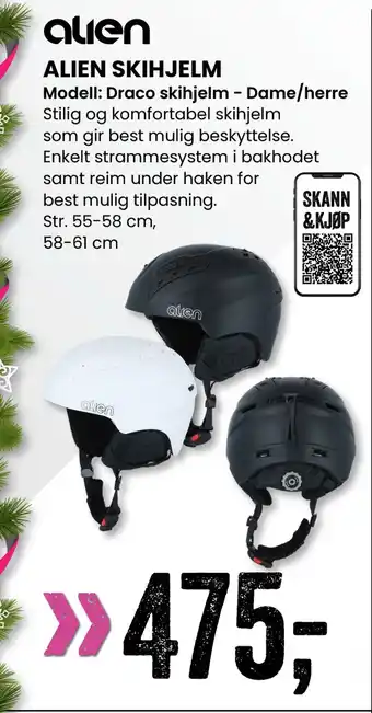 Sport Outlet Alien skihjelm tilbud