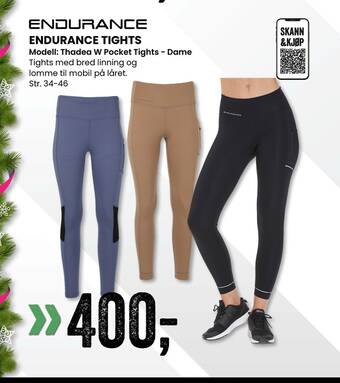 Sport Outlet Endurance tights tilbud
