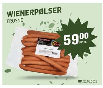 Holdbart Wienerpølser tilbud