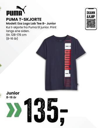 Sport Outlet Puma t-skjorte tilbud