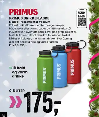 Sport Outlet Primus drikkeflaske tilbud
