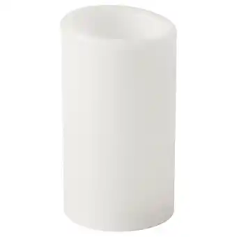 IKEA Ädellövträd led-kubbelys, hvit/innendørs, 14 cm tilbud