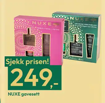 Gigaboks Nuxe gavesett tilbud